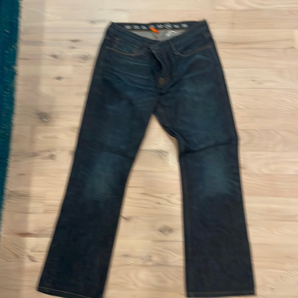 Vintage Earnest Sewn mens Hutch blue jeans - size 34
